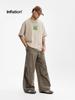 Pantalones de Trabajo Lavados para Hombre Jie Zhan 2026 Primavera/Verano Nuevo Estilo Callejero de Moda Pantalones Paracaídas Lavados con Bolsillo de Solapa