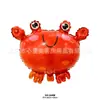 Nuevos globos de foil con forma especial de animales marinos - pulpo, cangrejo, estrella de mar globos de foil para decoración de fiestas