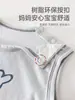 Chaleco sin mangas de algodón clase A para niños de verano, top fino para bebé, prenda exterior para recién nacidos, estampado de ballena, ropa tipo chaleco estilo coreano