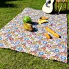 Fabricante Especializado en Tapetes de Picnic para Exteriores, Estilo Pintura al Óleo, Atmósfera Retro Americana, Estilo de Campamento, Tapetes Espesos para Salidas, Tapetes de Playa