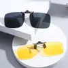 Clips de Lente Polarizado para Gafas de Miopía, Gafas de Sol Clip-On para Monturas Cuadradas, Gafas de Visión Nocturna al por Mayor