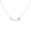 Cadena Sencilla Iris Key Collar de Cadena Ligera de Lujo Diseño con Sentido de la Moda Collar con Llave Retro de Lujo Ligero Sensación de Alta Gama