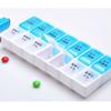Producto Nuevo, Caja de Medicamentos Portátil Desmontable para Mañana y Noche de Una Semana, Sellada y a Prueba de Humedad, Caja de Medicamentos de Plástico de 7 Días y 14 Compartimentos