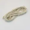 Venta al por mayor de fábrica de etiquetas hechas a mano para bricolaje de varias especificaciones, accesorios para zapatos y sombreros, cuentas para cinturones, accesorios para ropa, cordones de algodón redondos y planos