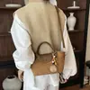 Bolso de Mano Nuevo de Moda para Mujer Otoño 2026, Bolso de Hombro Casual de Nicho, Bolso Cruzado para el Trabajo, Bolso Cubo de Alta Gama