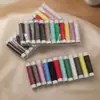 Linha de costura 12 cores feita à mão, linha de costura doméstica para reparos, carretéis pequenos para DIY, linha de poliéster, conjunto de agulha e linha, linha de costura portátil