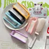 Pente Pequeno para Viagem Dobrável Pente Infantil Dormitório de Meninas Fofo Mini Pente de Macaron Pente de Cabelo Atacado