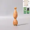 Masajeador de Cuerno de Sándalo Verde Flor de Loto para Puntos de Acupuntura Ocular, Masaje Facial Especial para Despejar Meridianos, Palo Morado de Sándalo para Estirar Tendones