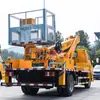 Camión Plataforma de Trabajo Aéreo JMC con Brazo Plegable de Placa Azul de 27 metros Suministro Directo del Fabricante