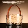 Contenedor de cubo de hielo para cubitos de hielo bar ktv comercial cubo de almacenamiento acrílico cubo pequeño para cerveza doméstico cubo de almacenamiento