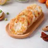Pasteles de Maíz Fritos Estilo Cantonés Personalizados, Mismo Estilo que los Usados en Tiendas de Desayuno y Casas de Té, Pasteles de Arroz de Castaña Semi-Terminados Congelados Listos para Comer al por Mayor