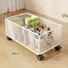 Caja de almacenamiento de bocadillos para escritorio, cesta de almacenamiento de verduras y frutas para cocina, organizador de cosméticos, caja para organizar artículos varios y libros de mesa de centro