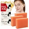 Sabonete de Ácido Kojico com Cúrcuma Transfronteiriço 100g Sabonete de Mamão Filipino Sabonete de Óleo Essencial de Limpeza Sabonete para Banho Hidratante Sabonete Artesanal Comércio Exterior