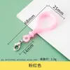 Acessórios de joias diy chaveiro de boneca materiais artesanais pingente plástico acrílico fecho lagosta gancho lagosta para pendurar
