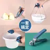 Clipe de Tigela Antiescaldante, Clipe de Mão Antiescaldante, Clipe de Prato de Cozinha, Clipe para Legumes Cozidos no Vapor, Clipe de Prato Isolado de Aço Inoxidável, Artefato de Clipe de Tigela
