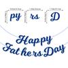 Día del Padre 2024 Nuevo FELIZ DÍA DEL PADRE banderín de flores unidos adornos de espiral al por mayor personalizados