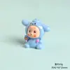 Sanrio Hombre Estrella Cubos Estrella Resina 3D Adornos Lindos para Escritorio y Decoración de Coche Accesorios DIY