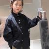 Camisa de Manga Larga para Niños, Nuevo Estilo Primavera y Otoño, Top de Algodón Otoñal para Niños, Camisa Holgada para Niños Mayores, Prenda Base Moderna