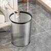 Lixeira Transparente para Uso Doméstico, Novo Modelo Acrílico para Banheiro, Vaso Sanitário, Sala de Estar, Escritório, Cesto de Lixo Grande de Alto Valor para Dormitório