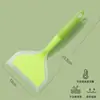 Espátula de Madera para Alitas de Pollo, Específica para Sartén Antiadherente, Espátula de Madera para el Hogar, Espátula de Cocina Anti-quemaduras, Cuchara Sopera de Mango Largo, Cuchara para Arroz, Espátula para Freír