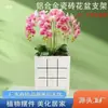 Estrutura de Caixa de Flores de Liga de Alumínio Vaso de Vegetais Caixa de Vegetais para Pátio Varanda Telhado Caixa de Vegetais Caixa de Plantio para Telha