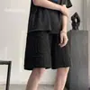 Pantalones cortos casuales de 5 puntos para hombre, verano, moda ins de marca, diseño de ropa para exteriores, nicho, alta calle americana, pantalones holgados cortos