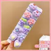 Lindo Kit de Gomas para el Cabello para Niños, Bandas para el Cabello de Bebé que No Dañan el Cabello, Cuerdas para el Cabello de Dibujos Animados para Niñas, Anillos para el Cabello del Tamaño de un Pulgar, Dulces Anillos de Toalla
