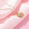 Europa y Estados Unidos transfronterizos Amazon transfronterizo nuevo cobre geométrico simple collar femenino nicho personalidad versátil patrón clavícula cadena