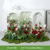 Hy-Ak7 Plantas Verdes Artificiales Plantas Falsas Biónicas Interiores Adornos Florales Biónicos Adornos de Paisajismo Decoración de Alta Gama