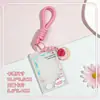 Funda de tarjeta tipo sandalia de verano transparente para tarjeta de estudiante, tarjeta de campus, bolsa para tarjeta de comida, pequeña y fresca, funda protectora para tarjeta de autobús, al por mayor, para colgar en el cuello