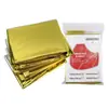 Saco de dormir de emergencia para acampar al aire libre, manta de emergencia de supervivencia, manta de emergencia, manta térmica salvavidas, manta de protección solar, equipo de supervivencia para exteriores