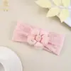 Acessório de Cabelo Headdress Flor de Cinco Pétalas para Recém-Nascidos Transfronteiriço Acessórios de Cabelo Flor de Rede Fofa para Crianças Europeias e Americanas Faixa de Cabelo Larga Macia de Princesa