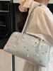 2025 Nuevo Bolso de Hombro para Viajero de Temperamento Simple de Moda Retro Niche Sobaco Gran Capacidad Bolso de Mujer de Moda