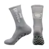 Calcetines deportivos antideslizantes para hombre, calcetines de fútbol, de media pantorrilla, antideslizantes, fútbol, bicicleta, calcetines cálidos