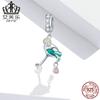 Evelor Original S925 Plata Esterlina Verano Cóctel DIY Accesorios de Cuentas Copa de Pie Alto Pulsera de Cuentas Joyería