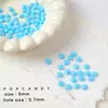 Cuentas Pequeñas de Estrella de Vidrio Checo para Pulsera, Collar, Pendientes DIY Colección de Estilo de Cuentas Importadas Retro Hechas a Mano