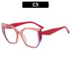 TR90 Luz Azul Moda Gafas Planas para Mujer Transfronterizas Europa y Estados Unidos con Gafas Montura de Gafas Avanzada Montura de Gafas