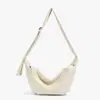 Yuezizhi Bolsa de Dumpling Tendência Grande Capacidade Outono 2026 Nova Moda Simples Bolsa de Ombro Versátil Couro Macio Bolsa de Axila