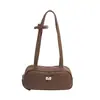 Bolso de mano de nicho estilo coreano para mujer, bolsa de bolos vintage, nuevo modelo 2026, bolso de hombro de alta gama de gran capacidad