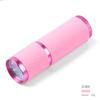 Linterna Transfronteriza 9 LEDs Súper Brillante Mini Identificación Secado Rápido Uñas Artísticas Portátil Pegamento de Esmalte de Uñas Linterna Especial