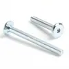 Tornillos y Pernos de Cabeza Biselada, Hierro Chapado en Zinc Azul y Blanco, Cepillados y Pulidos, Pernos de Conexión para Ferretería de Muebles, Compra al por Mayor