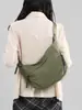 Bolso bandolera de gran capacidad para mujer, nuevo modelo 2026, bolso de hombro, mochila deportiva versátil, bolsa tipo albóndiga de color sólido para almacenamiento