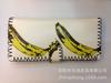 Nueva cartera de impresión hecha a mano escénica para estudiante mujer graffiti retro estilo étnico PU