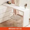 Penteadeira escrivaninha de quarto moderna minimalista celebridade da internet cômoda luz integrada luxo pequeno apartamento estilo creme mesa de maquiagem retrátil