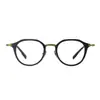 Gafas Hechas a Mano con Montura de Titanio al por Mayor en Shenzhen Sh0058 Monturas de Gafas Vintage para Hombres, Modelo Popular en Línea Monturas de Gafas para Mujeres