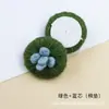 Botón de Hilo de Lana Puro Hecho a Mano Baixi Suéter de Doble Color Abrigo de Lana Crochet Botón Chaqueta Botón Decorativo Accesorios