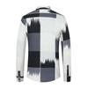 Comercio exterior nueva camisa de manga larga para hombre con solapa que no necesita planchado tendencia impresión digital camisa retro callejera 3019