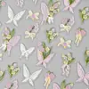 Nuevo Pegatina para Uñas Redanco 5D Estampada Popular Flor de Lirio Mariposa Carcasa Ligera Pegatina Manicura Uña Estéreo Dr-1125
