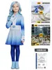 Amazon Descendants 5 Dark Wonderland Chloe Disfraz de Cosplay Hija de Cenicienta Disfraz de Halloween para Actuación Hecho a Medida