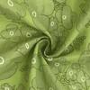 Sal psiquiatra transparente pequena flor fresca moda tecida impresso pano na moda camisa camisa das mulheres tecido atacado